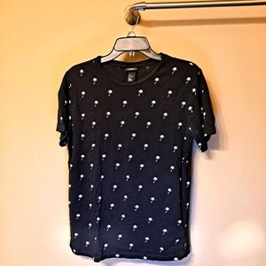 🏷 VTG H&M Tropical Tee Shirt Size Medium